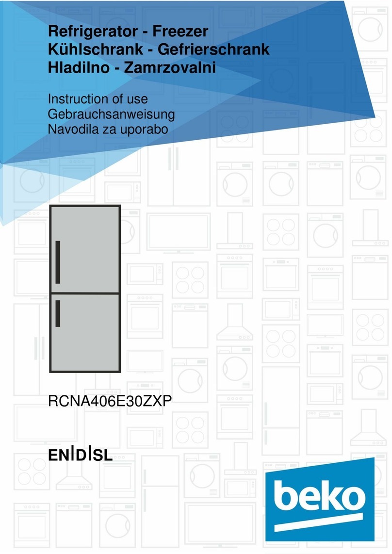 Beko RCNA406E30ZXP Instruction Manual