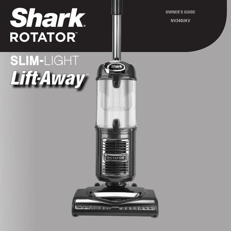 Shark Rotator SLIM-LIGHT Lift-Away NV340UKV User manual