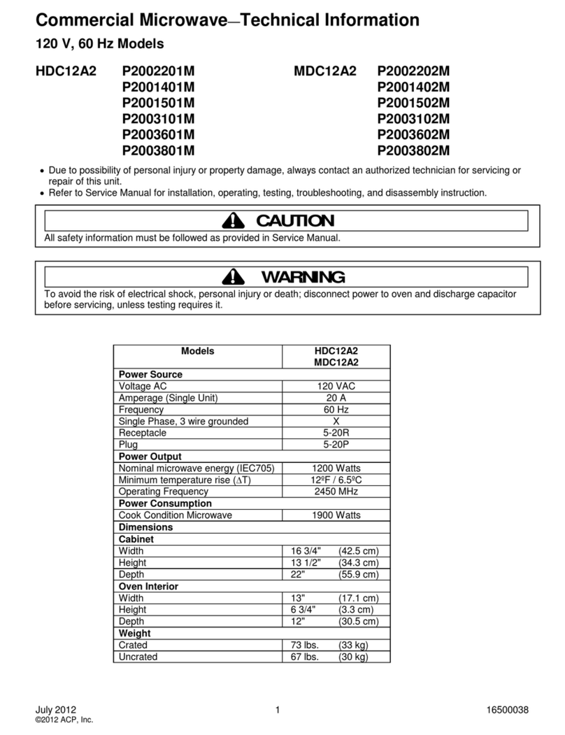 ACP HDC12A2 Manual