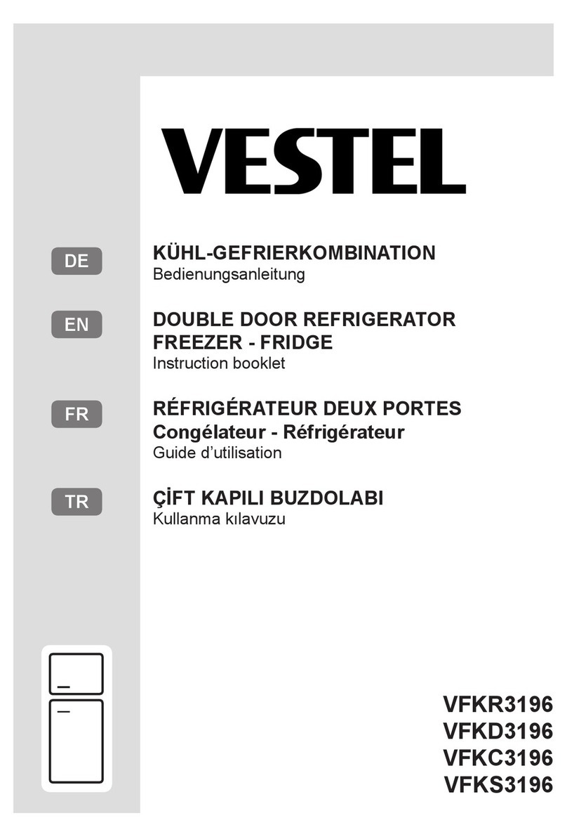 VESTEL VFKS3196 Instruction booklet