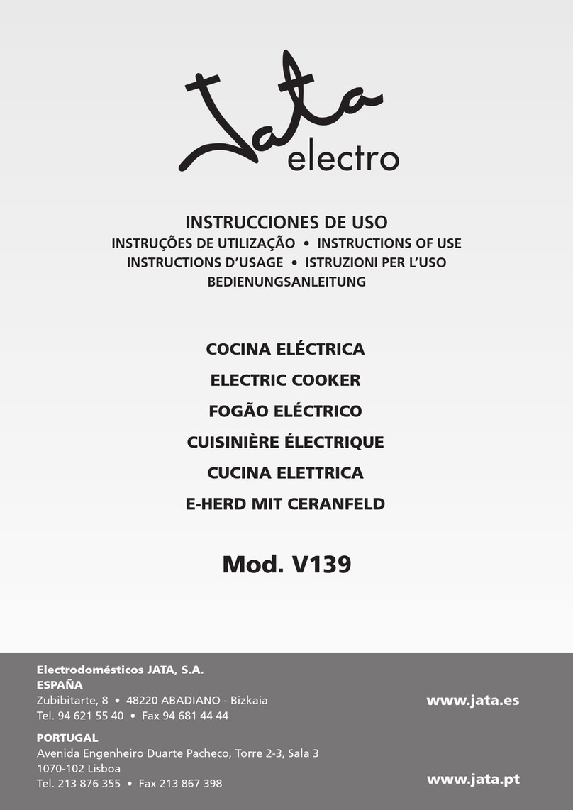 Jata electro V139 User manual