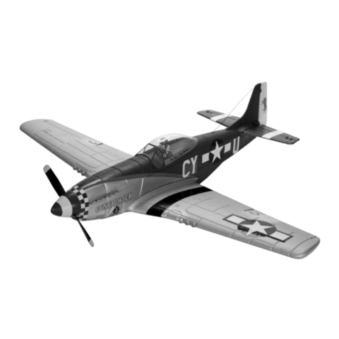 PARKZONE RTF P-51 MUSTANG BL User manual