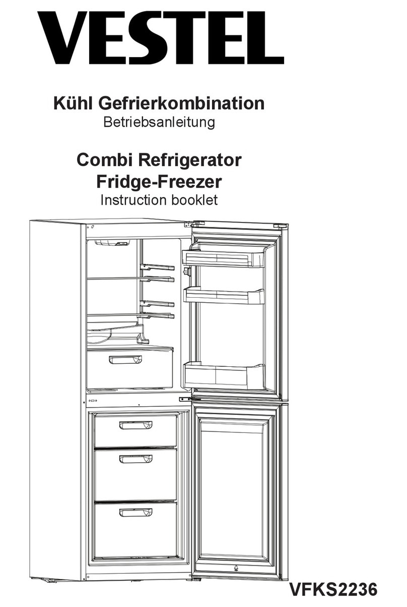 VESTEL VFKS2236 Instruction booklet