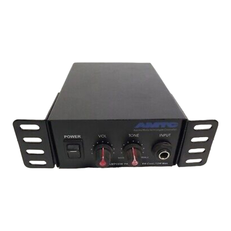 AMTC EQ-AMP08W instruction manual