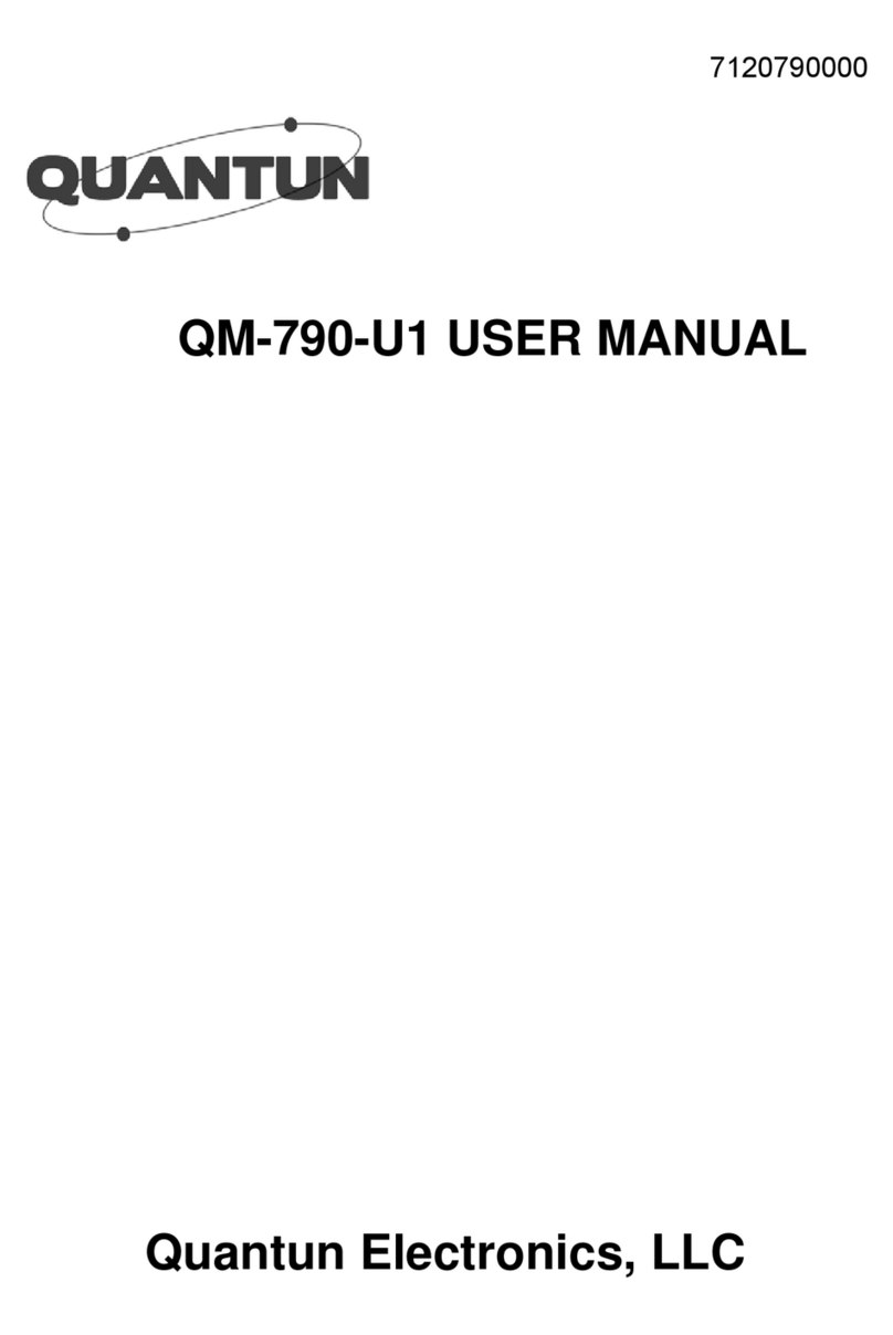 QUANTUN QM-790-U1 User manual