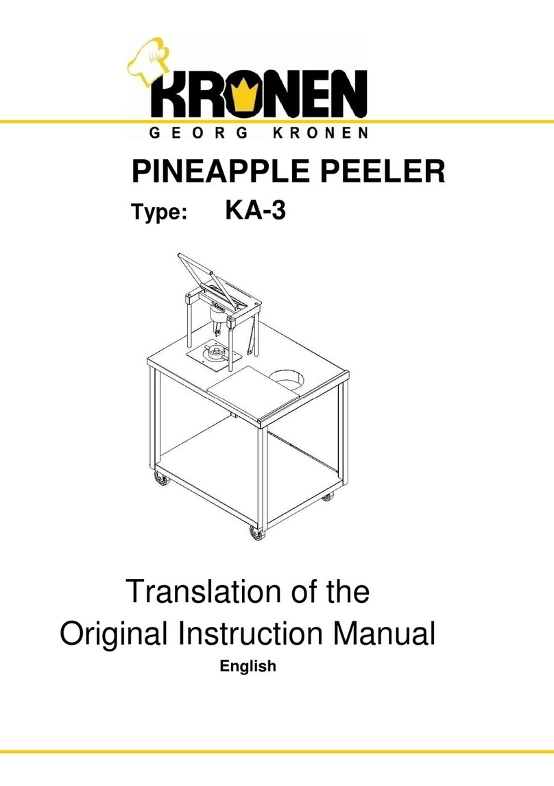 Kronen KA-3 Translation of the original instruction manual Kronen KA-3 Translation of the original instruction manual