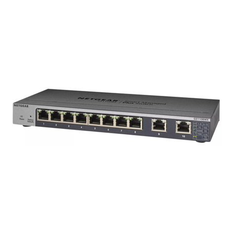 NETGEAR GS110 User manual