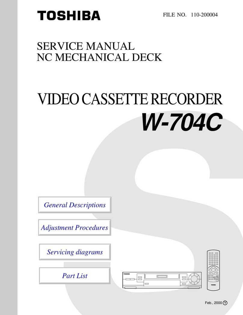 Toshiba W-704C User manual