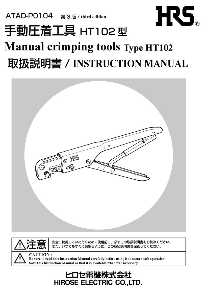HRS HT102 User manual