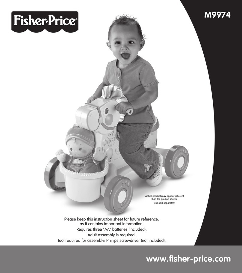 Fisher-Price M9974 User manual