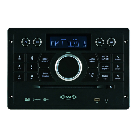 Jensen JWM6ABK User manual
