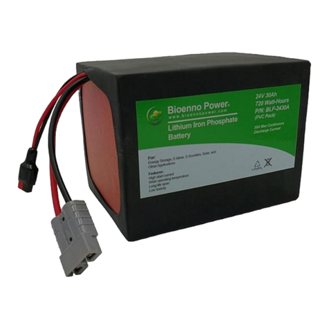 Bioenno Power BLF-2430A User manual