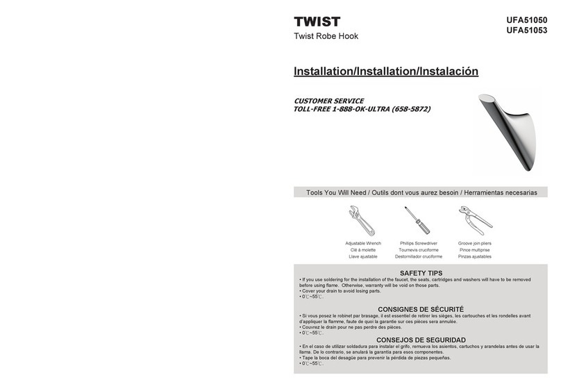 Twist UFA51050 Installation