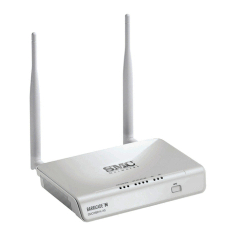 SMC Networks BARRICADE N SMCWBR14SN5V2 User manual SMC Networks BARRICADE N SMCWBR14SN5V2 User manual