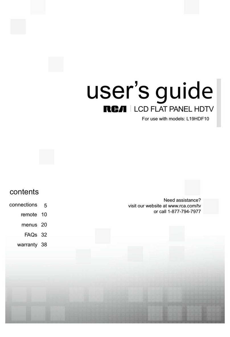 RCA L19HDF10 User manual