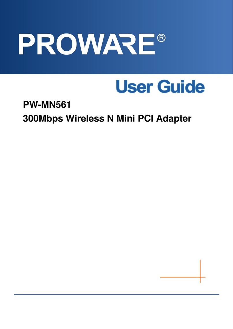 Proware PW-MN561 User manual
