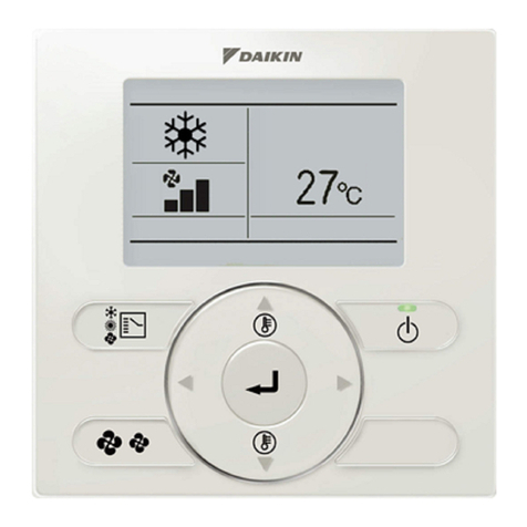 Daikin BRC3E52C User manual