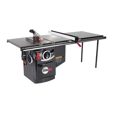 SawStop ICS31240-50 owner's manual