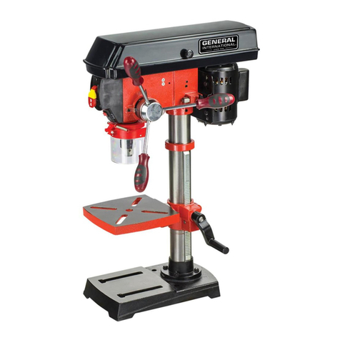 General International DP2002 Parts list manual