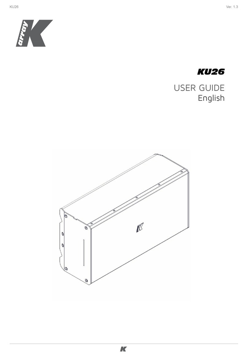 K-array KU26 User manual