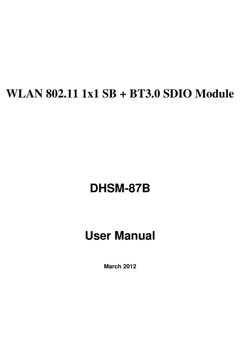 Wistron NeWeb DHSM-87B User manual