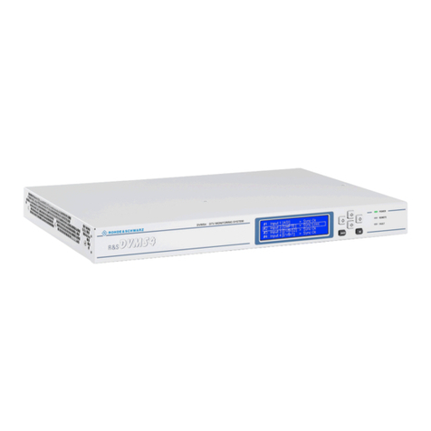 Rohde & Schwarz DVMS4 Getting started