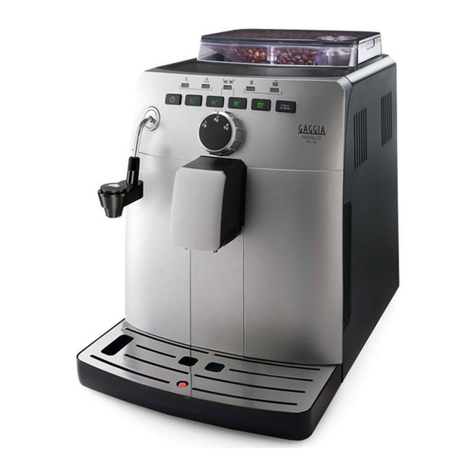 Gaggia Milano NAVIGLIO DELUXE HD8749 user manual