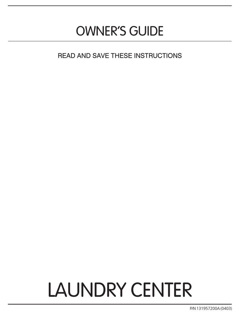 Electrolux FLXG42MRES4 User manual