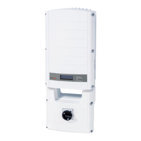 SolarEdge StorEdge SE7600A-US1 User manual