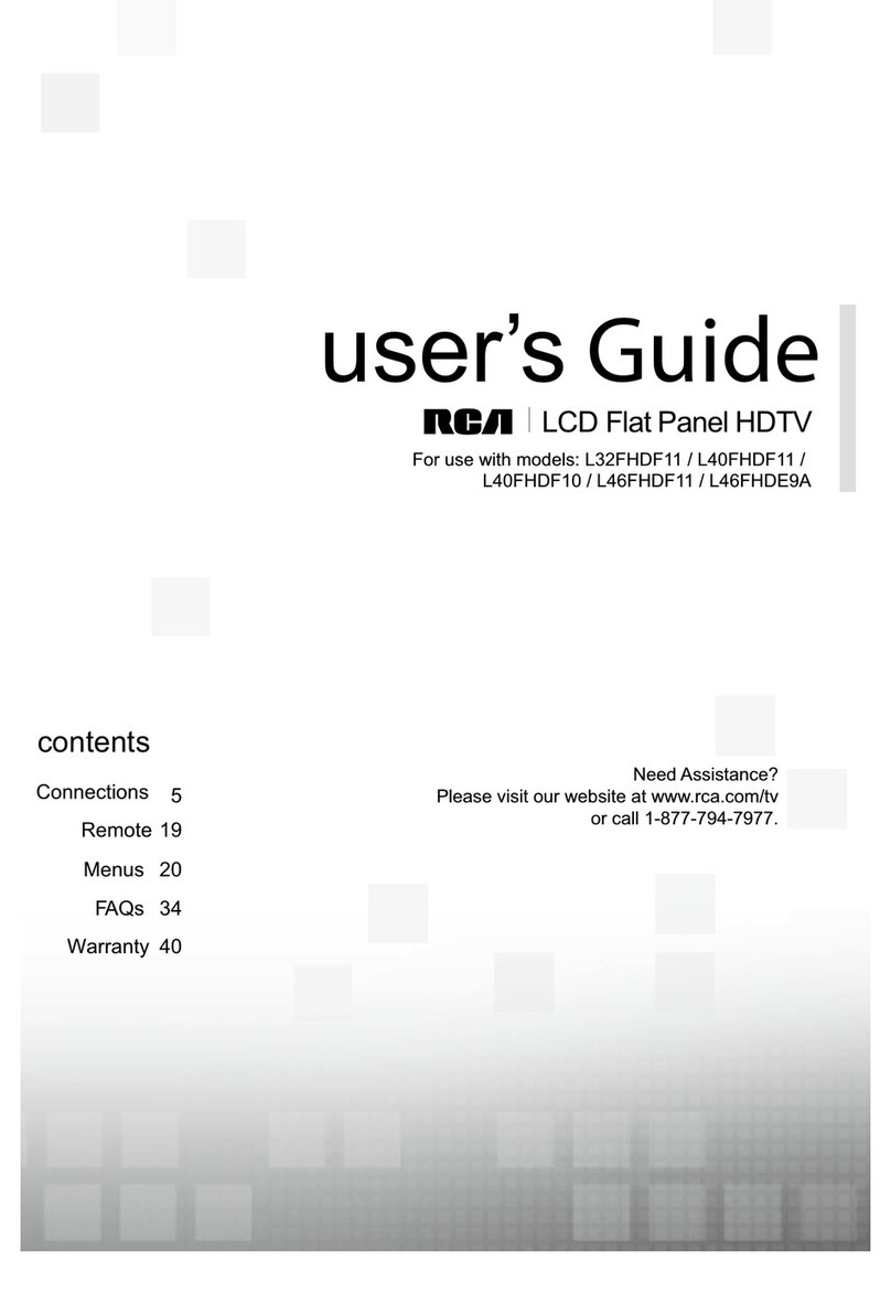 RCA L32FHDF11 User manual