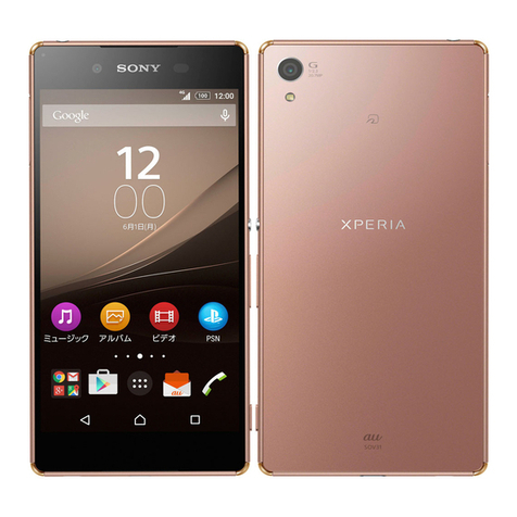 Docomo XPERIA Z4 User manual