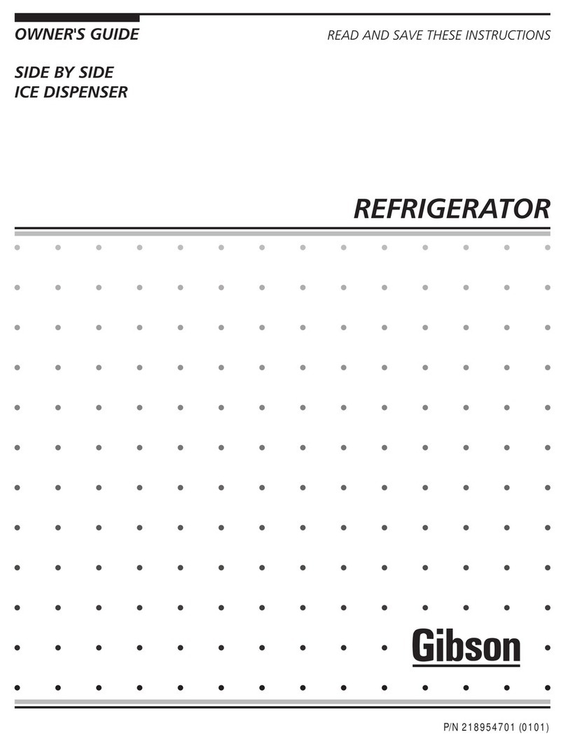 Gibson GRS26ZRHW6 User manual