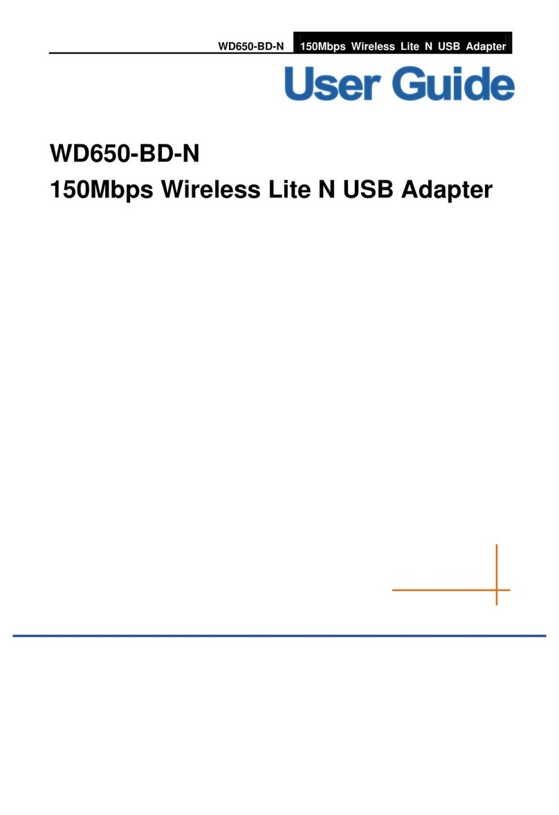 Audio Partnership WD650-BD-N User manual