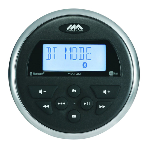 Marine Audio MA100 owner's manual
