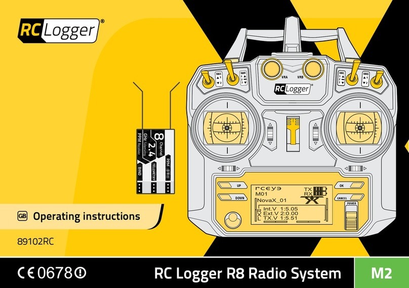 Conrad Electronic RC Logger R8 operating instructions
