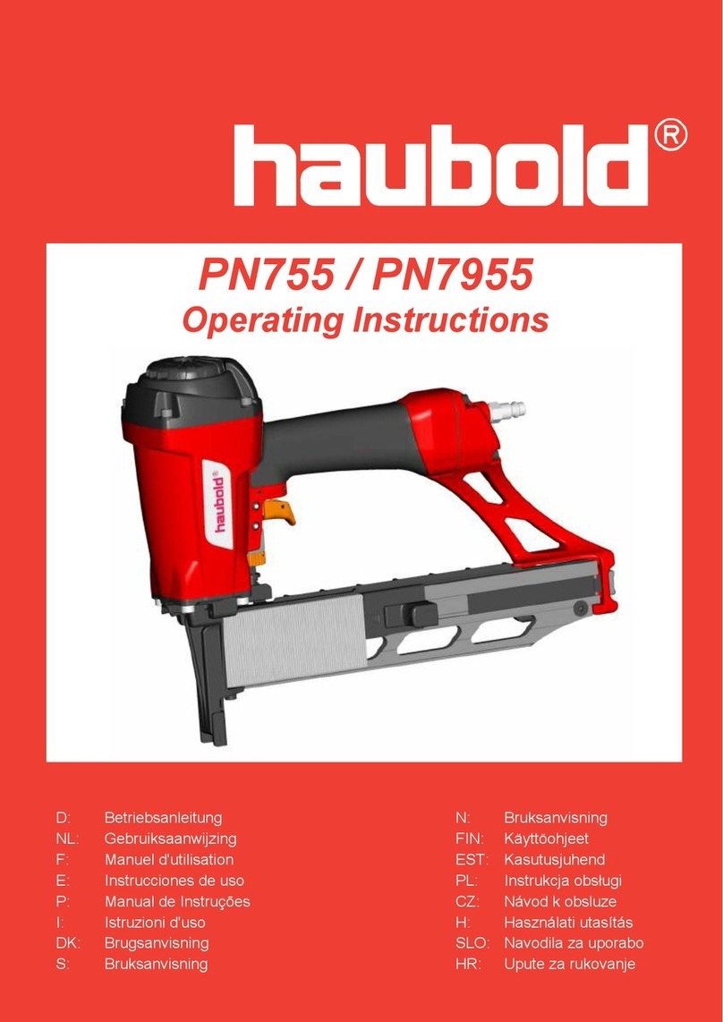 haubold PN755 operating instructions