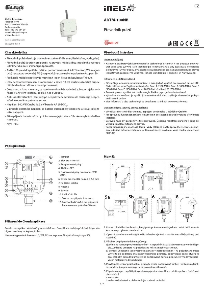 Elko inelsAir AirTM-100NB manual