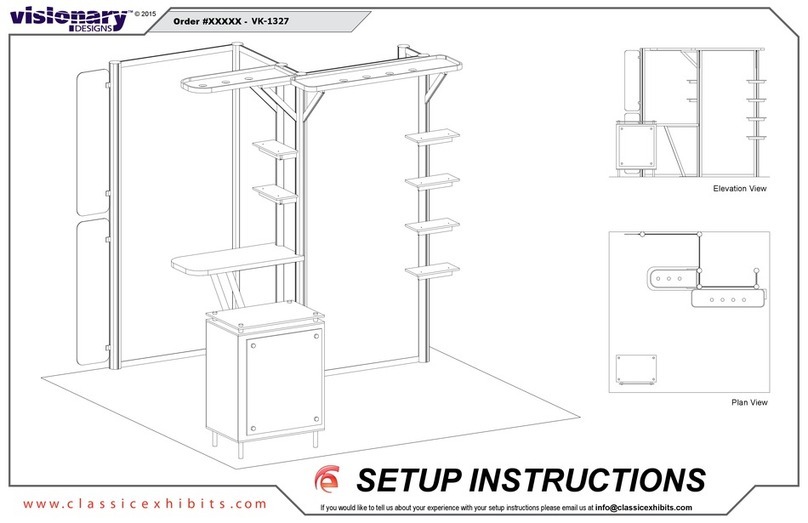 VISIONARY DESIGNS VK-1327 Setup instructions VISIONARY DESIGNS VK-1327 Setup instructions