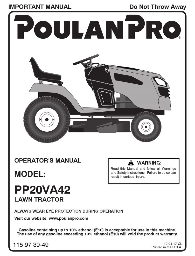 Poulan Pro PP20VA42 User manual