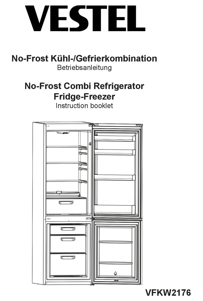 VESTEL VFKW2176 Instruction booklet