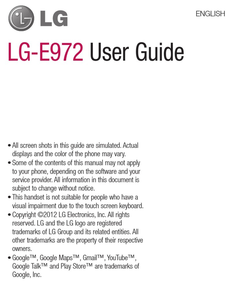 LG LG-E972 User manual