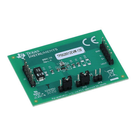 Texas Instruments TPS62851 EVM-139 Series User manual