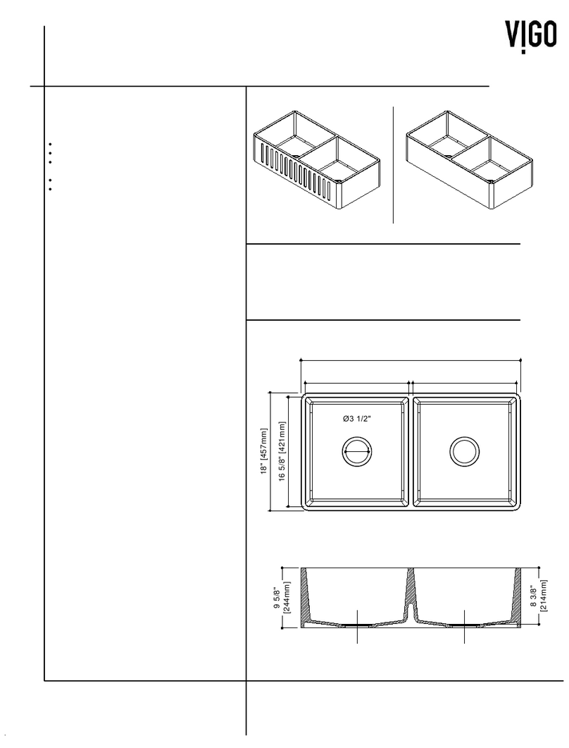 VIGO VGRA3318BL manual