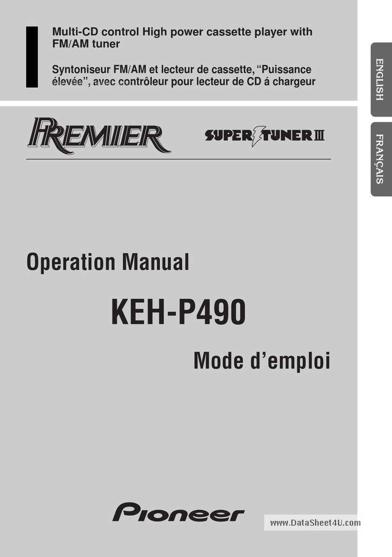 Pioneer Premier SuperTuner III User manual