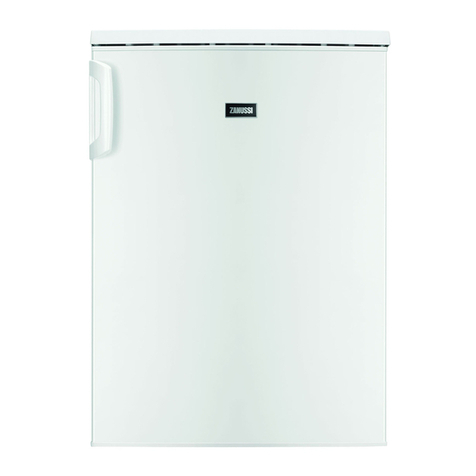 Zanussi ZRG14801WA user manual