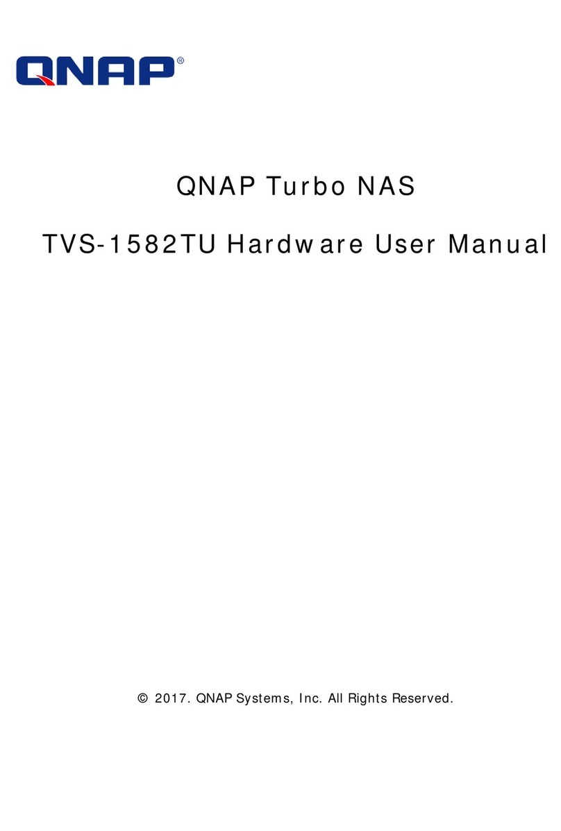 QNAP TVS-1582TU-i7-32G Instructions for use