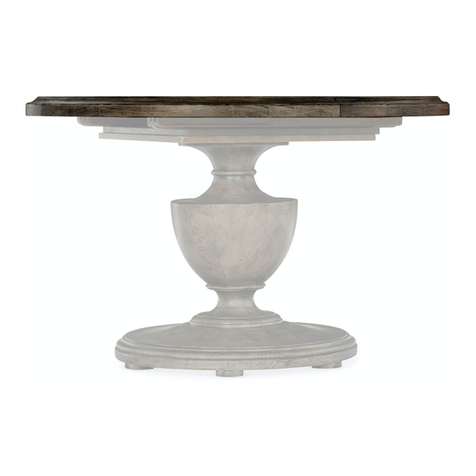 Hooker Furniture 5820-75203T-84 Assembly instruction Hooker Furniture 5820-75203T-84 Assembly instruction