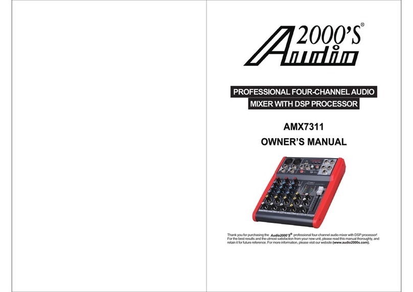 Audio2000's AMX7311 owner's manual
