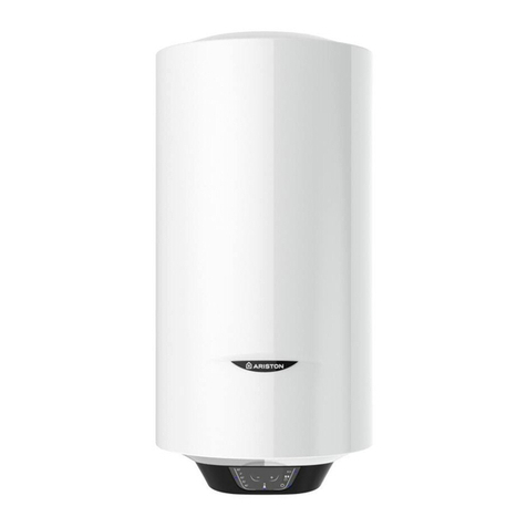 Ariston PRO1 user manual Ariston PRO1 user manual