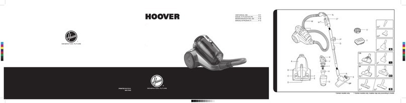 Hoover RC71 User manual